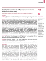 Global patterns and trends in Kaposi sarcoma incidence: a population-based study